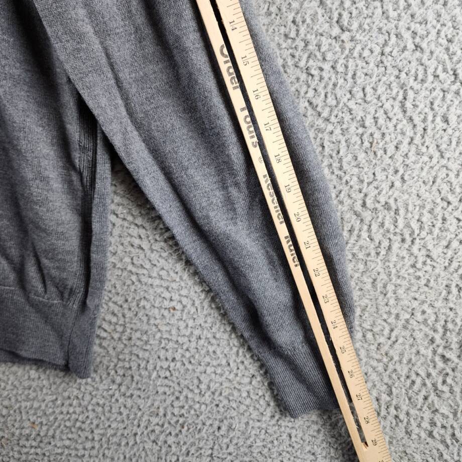 The Men's Store at Bloomingdale's Wool Button Front Cardigan Men's L Med Grey