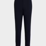 BOSS P-Genius CW-WG-243 Pants Men's 32R Dark Blue Virgin Wool Blend Mid Rise