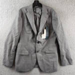 Boglioli Milano Melange Wool Blend Slim Fit Suit Jacket Men's 50C Grey Melance