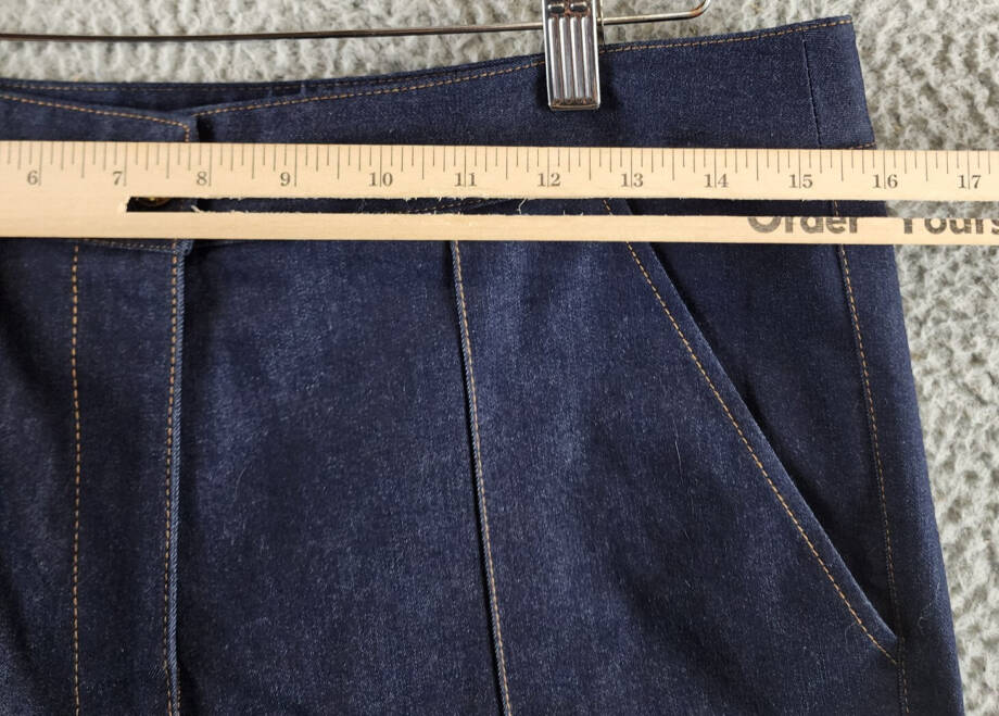 Veronica Beard Kimra High Rise Straight Leg Cropped Pants Women's 10 Dark Oxford