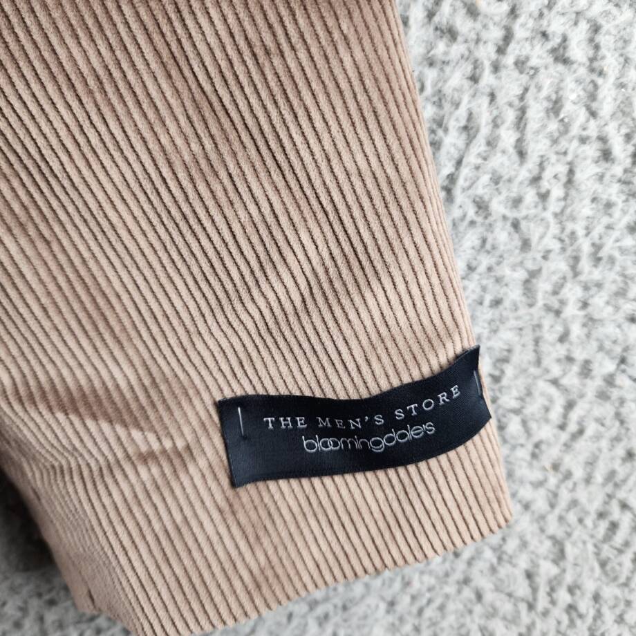 The Men's Store at Bloomingdales Corduroy Regular Fit Sport Coat 46R Light Brown