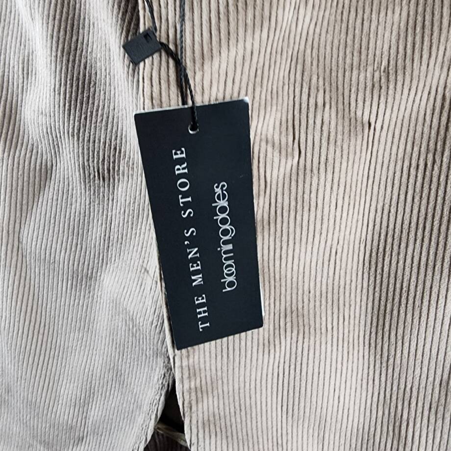 The Men's Store at Bloomingdales Corduroy Regular Fit Sport Coat 46R Light Brown