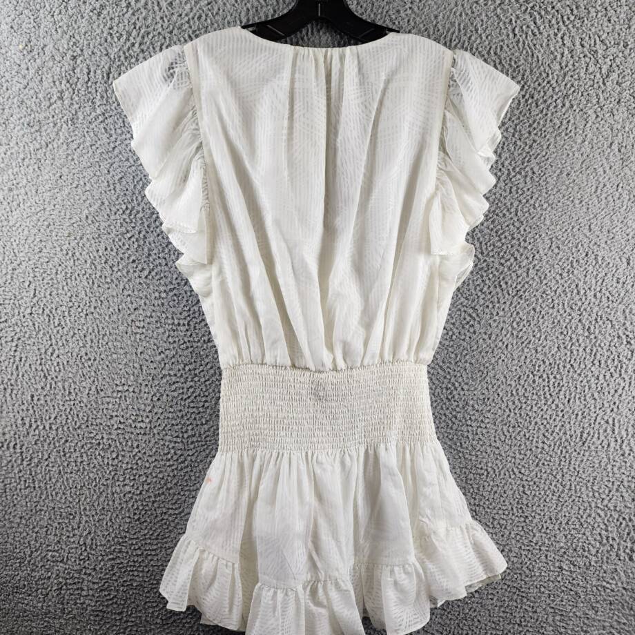 Ramy Brook New York Smocked Waist Bridget Dress Women's M Issco Pullover