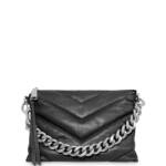 Rebecca Minkoff Edie Maxi Crossbody Bag Women's One Size Black Zip Top