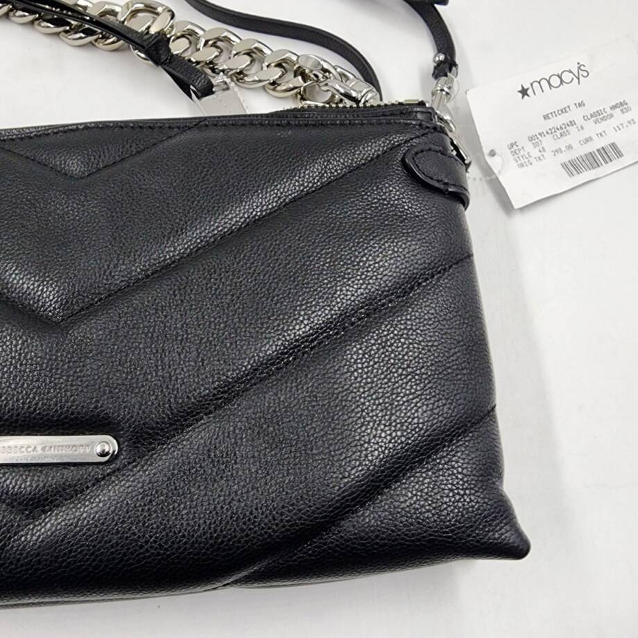 Rebecca Minkoff Edie Maxi Crossbody Bag Women's One Size Black Zip Top