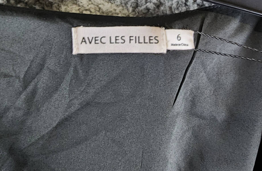Avec Les Filles Tiered Printed Maxi Dress Women's 6 Wild Horses Square Neck L/S
