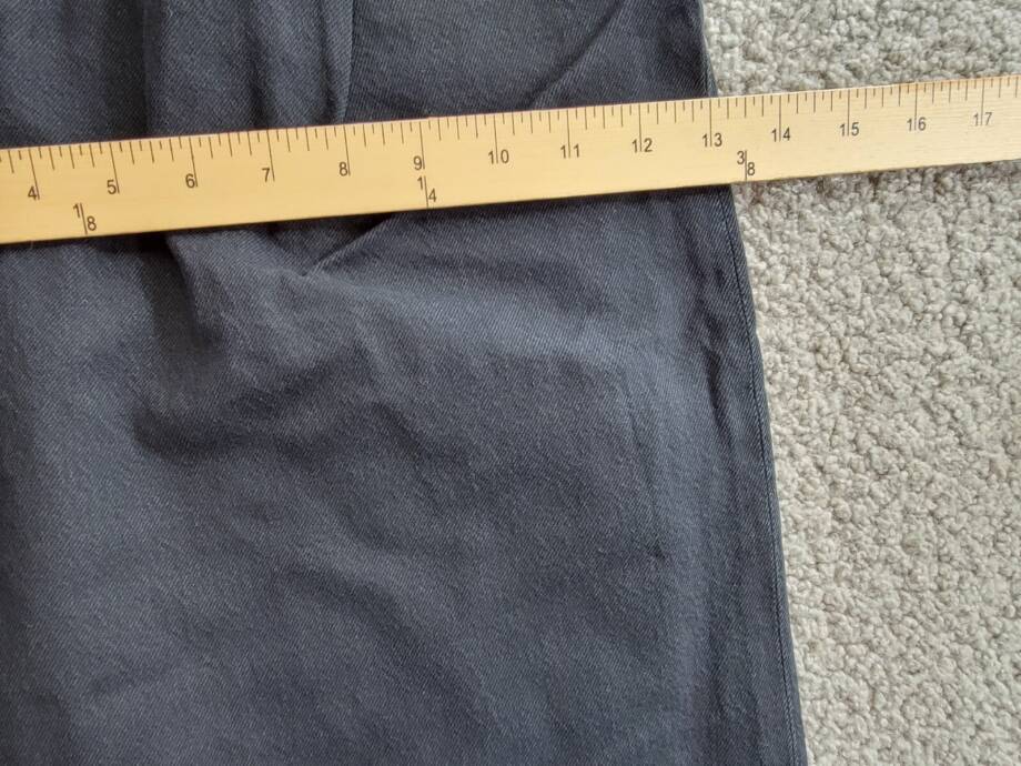AGOLDE Ellis Wide Leg Jeans Women's 25 Crushed High Rise Zip/Button Closure