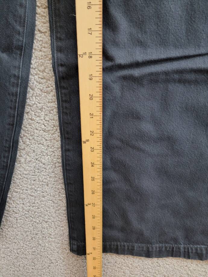 AGOLDE Ellis Wide Leg Jeans Women's 25 Crushed High Rise Zip/Button Closure