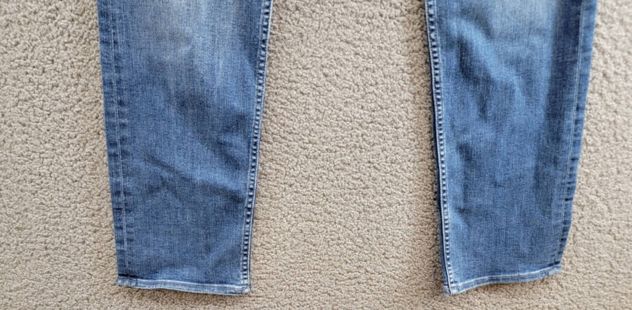 Mother The High Rise Rider Flood Jeans Women's 28 Right On Zip/Button Closure