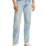 FRAME Straight-Leg Jeans Men's 34 North Sea Belt Loops Zip Fly Button Closure~