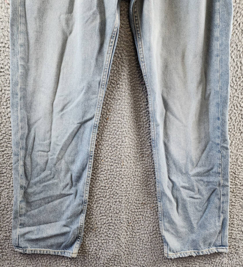 FRAME Straight-Leg Jeans Men's 34 North Sea Belt Loops Zip Fly Button Closure~
