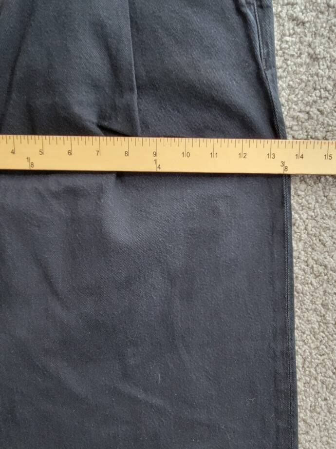 AGOLDE Ellis Wide Leg Jeans Women's 26 Crushed High Rise Zip/Button Closure
