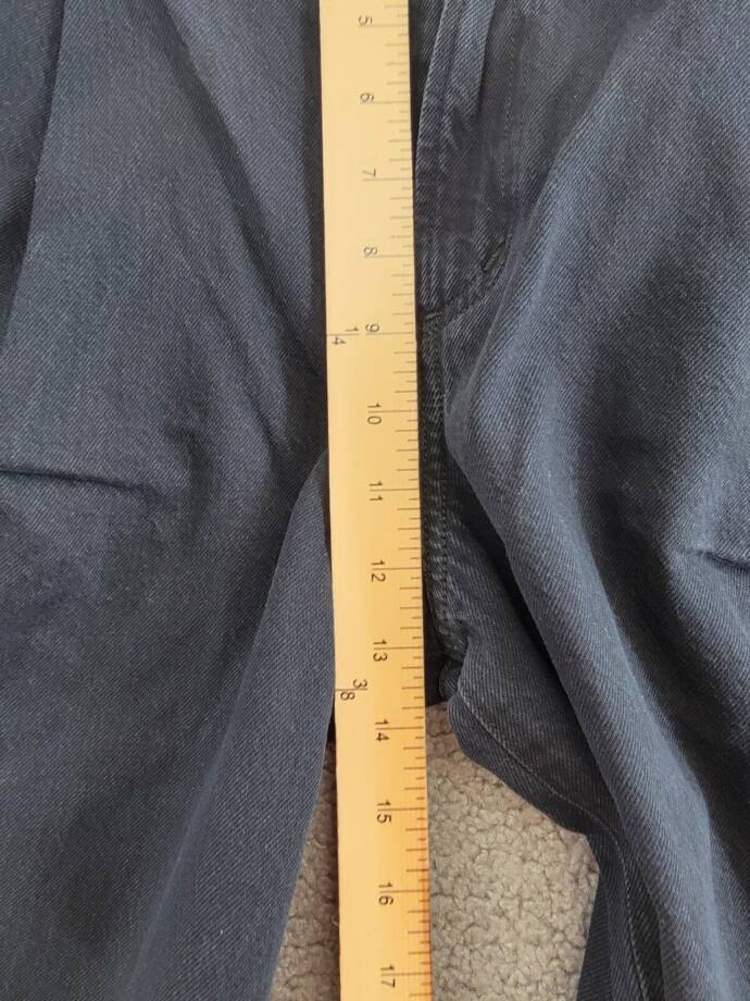 AGOLDE Ellis Wide Leg Jeans Women's 26 Crushed High Rise Zip/Button Closure