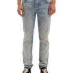 VAYDER Straight Jeans Mens 34 Vito Belt Loops Five-Pocket Zip Fly Button Closure