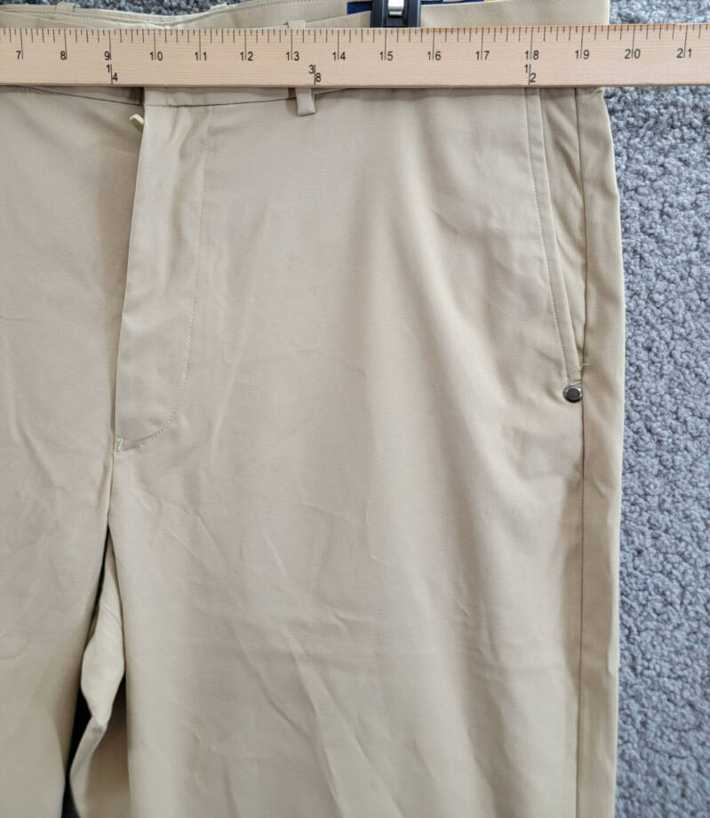 Polo Ralph Lauren Tailored Fit Performance Chino Pants Men's 38x30 Khaki Solid
