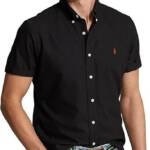 Polo Ralph Lauren Classic Fit Oxford Button Down Shirt Men's XS Black Solid S/S