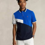 Polo Ralph Lauren Classic-Fit Polo Shirt Men XS Blue Multi Short Sleeve Pullover