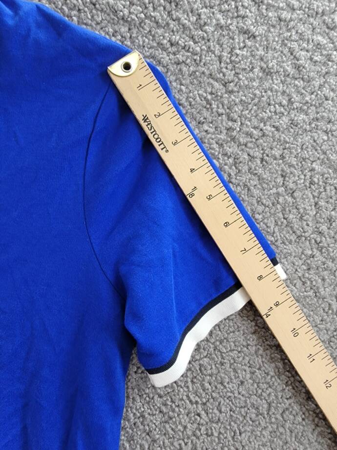 Polo Ralph Lauren Classic-Fit Polo Shirt Men XS Blue Multi Short Sleeve Pullover