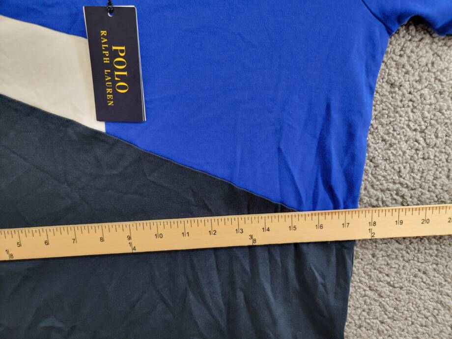 Polo Ralph Lauren Classic-Fit Polo Shirt Men XS Blue Multi Short Sleeve Pullover