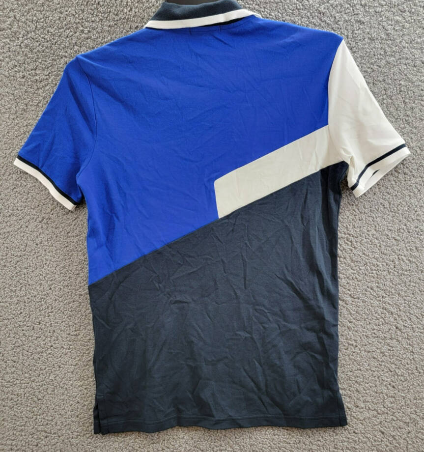 Polo Ralph Lauren Classic-Fit Polo Shirt Men XS Blue Multi Short Sleeve Pullover