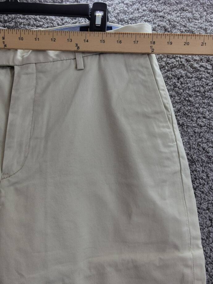 Polo Ralph Lauren Stretch Straight Fit Chino Pants Men's 36x30 Basic Sand Solid