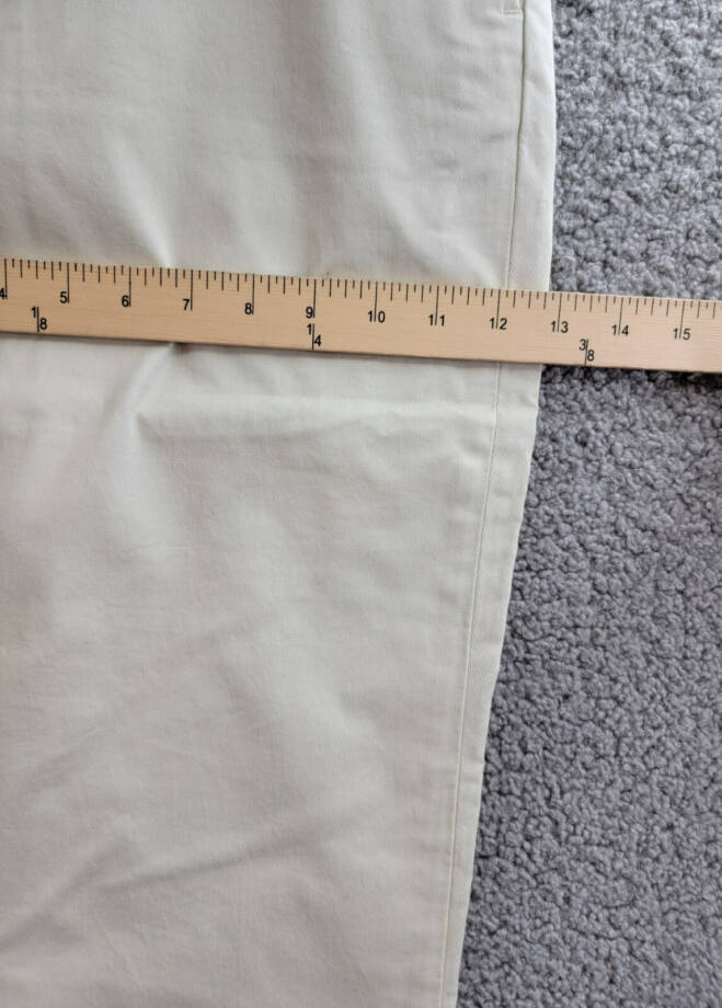 Polo Ralph Lauren Stretch Straight Fit Chino Pants Men's 36x30 Basic Sand Solid