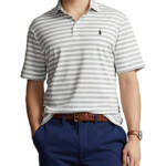 Polo Ralph Lauren Classic-Fit Polo Shirt Men's S Andover Heather/White Striped