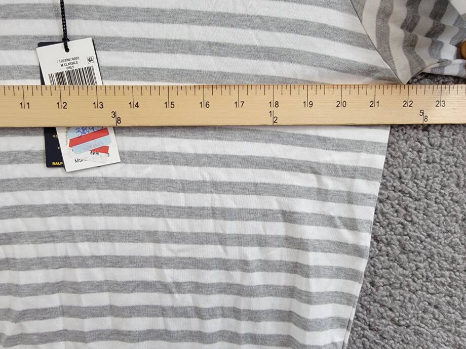 Polo Ralph Lauren Classic-Fit Polo Shirt Men's S Andover Heather/White Striped