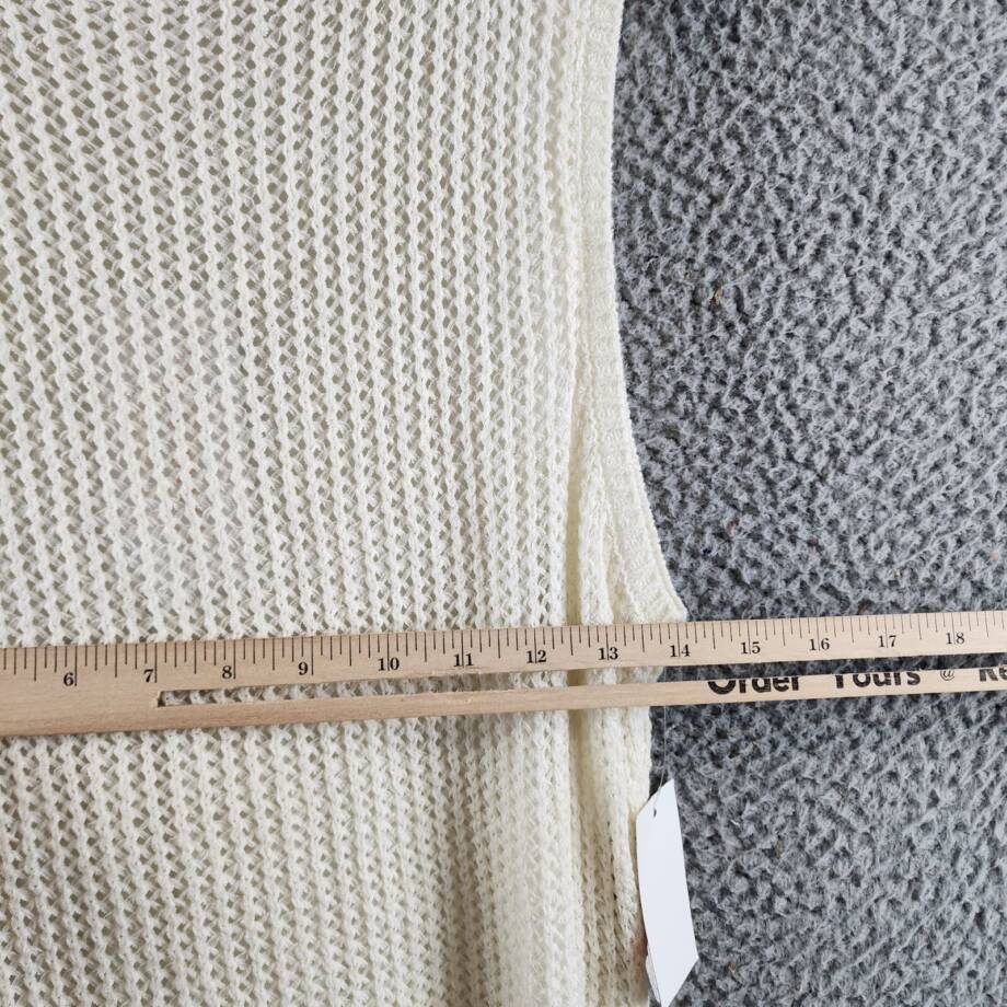 Torn by Ronny Kobo Knit Fabric Sleeveless Kate Dress Women's M Pearl Pullover