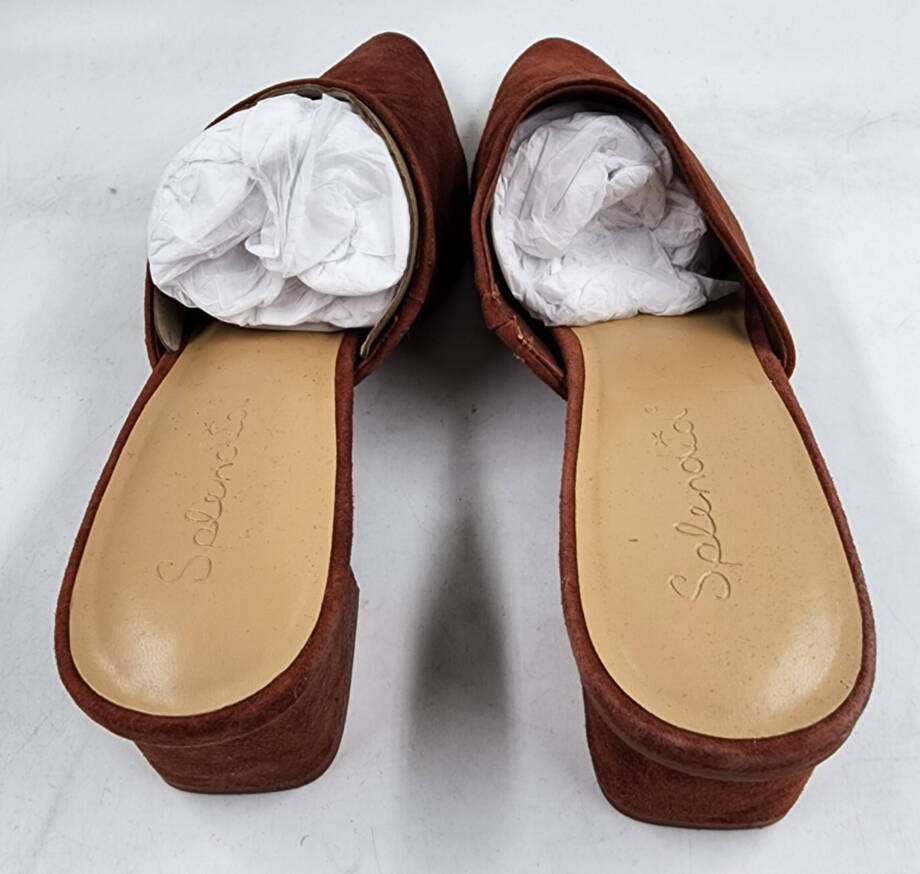 Splendid Lorelei Pointed Toe Slip On Pumps Shoes Women's 11 Rust