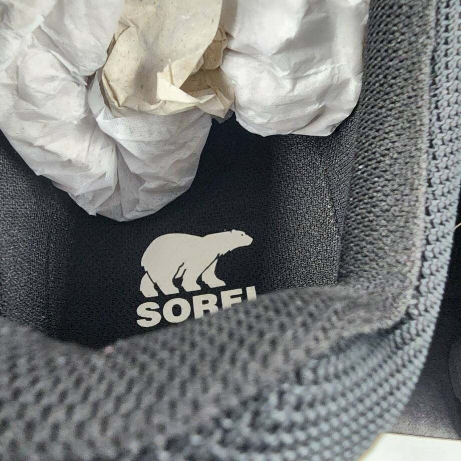 Sorel Mac Hill Lite Hiker Low Waterproof Lace-Up Sneakers Men 11.5 Black Solid