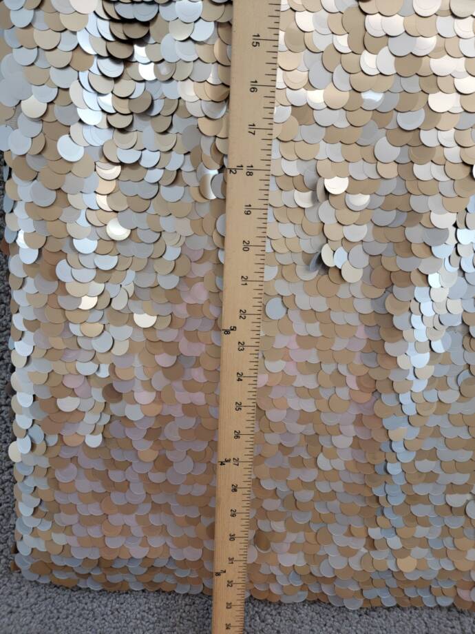 Lafayette 148 New York Embellished Pencil Skirt Women's L Metallic Multi