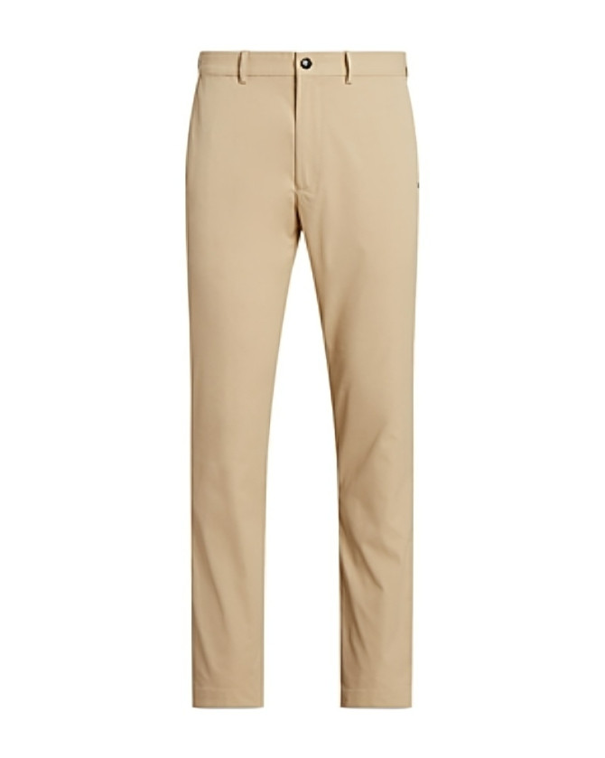 Polo Ralph Lauren Tailored Fit Performance Chino Pants Men's 38/32 Khaki Solid