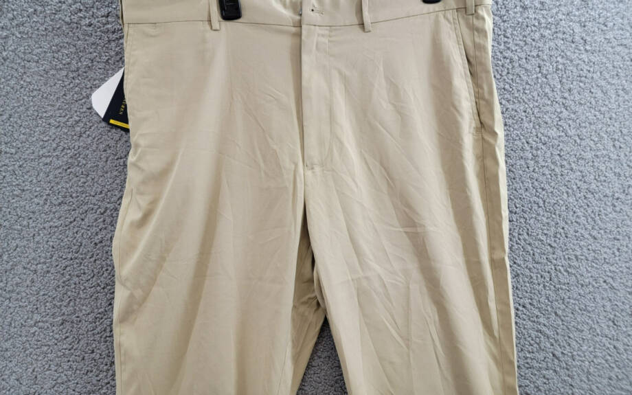 Polo Ralph Lauren Tailored Fit Performance Chino Pants Men's 38/32 Khaki Solid
