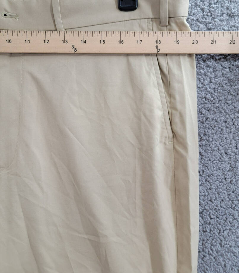 Polo Ralph Lauren Tailored Fit Performance Chino Pants Men's 38/32 Khaki Solid