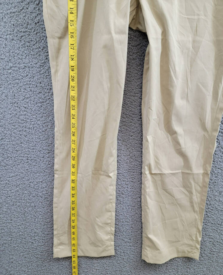 Polo Ralph Lauren Tailored Fit Performance Chino Pants Men's 38/32 Khaki Solid
