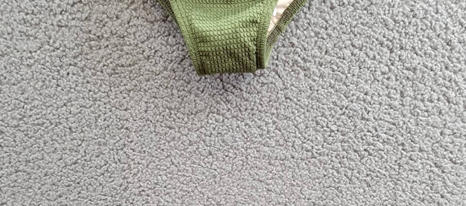 Shoshanna Elasticized wWaist Chain Bikini Bottom Women's XL Olive Pullon Style
