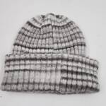 Jocelyn Space Dyed Wool Knit Beanie Hat Women's One Size Grey Multi