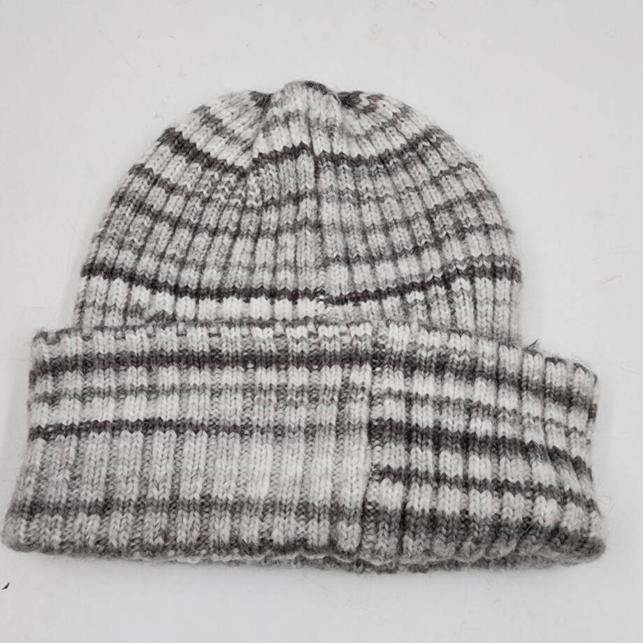 Jocelyn Space Dyed Wool Knit Beanie Hat Women's One Size Grey Multi
