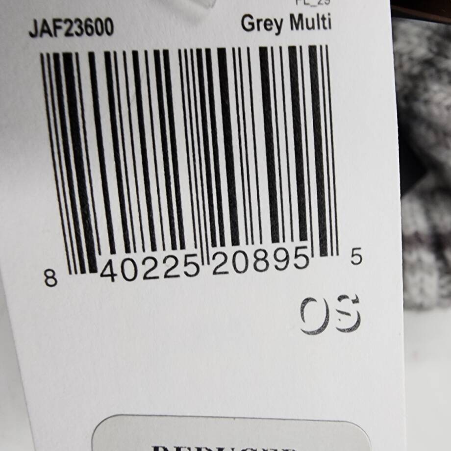 Jocelyn Space Dyed Wool Knit Beanie Hat Women's One Size Grey Multi