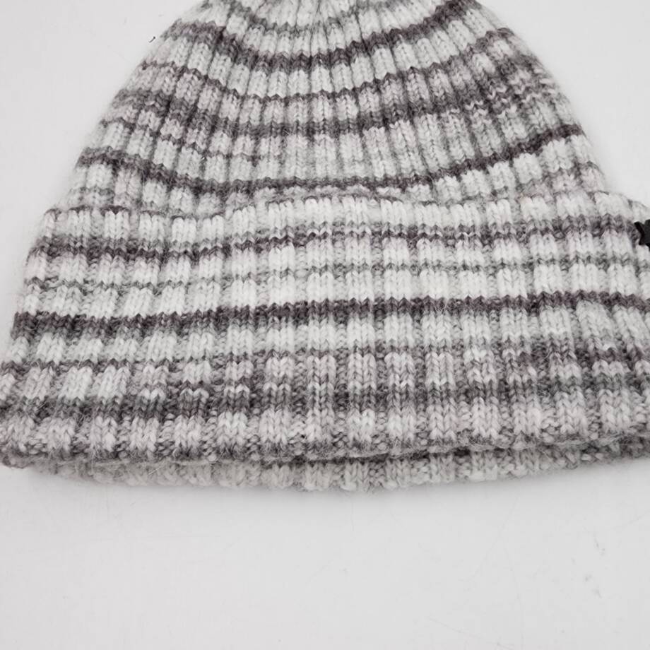 Jocelyn Space Dyed Wool Knit Beanie Hat Women's One Size Grey Multi
