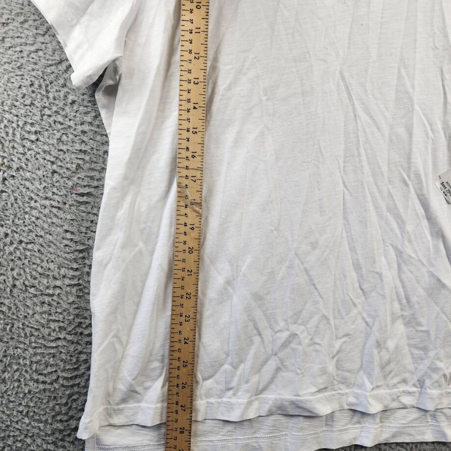 The Men's Store at Bloomingdale's Slub Polo Shirt Men's XL White Collared S/S