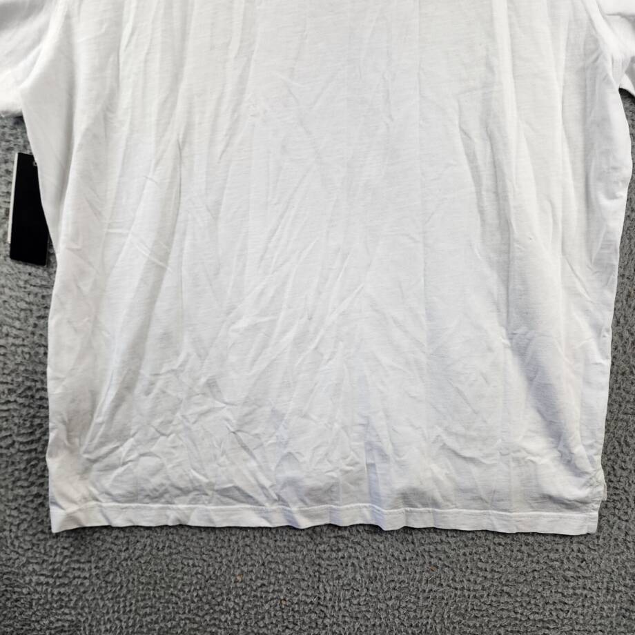 The Men's Store at Bloomingdale's Slub Polo Shirt Men's XL White Collared S/S