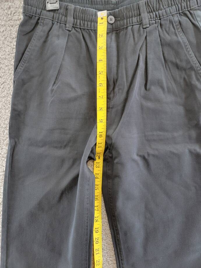 Polo Ralph Lauren Chino Drawstring Pants Big Boys 16 Polo Black Button Closure