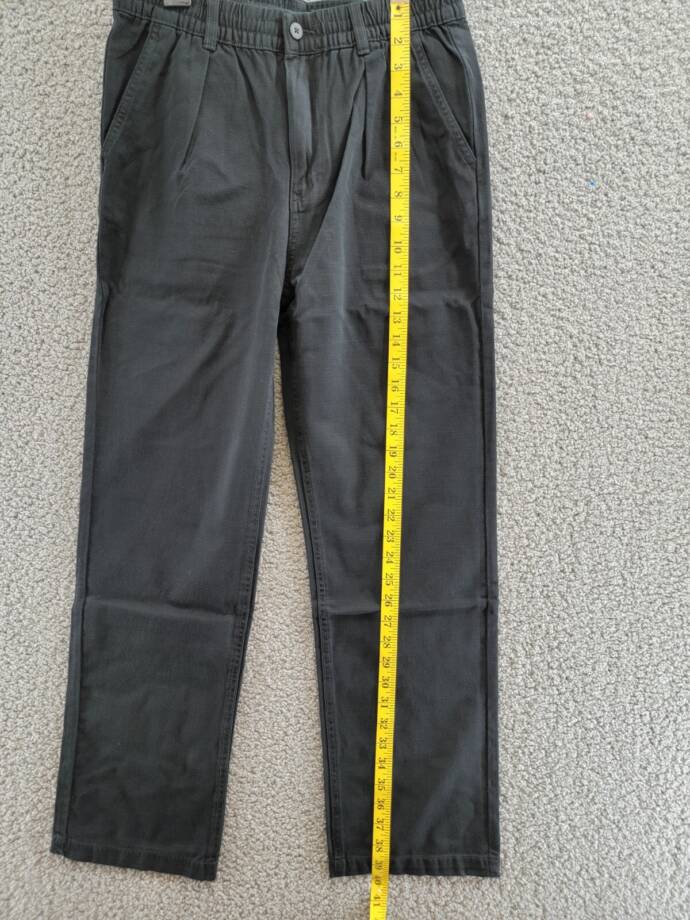 Polo Ralph Lauren Chino Drawstring Pants Big Boys 16 Polo Black Button Closure