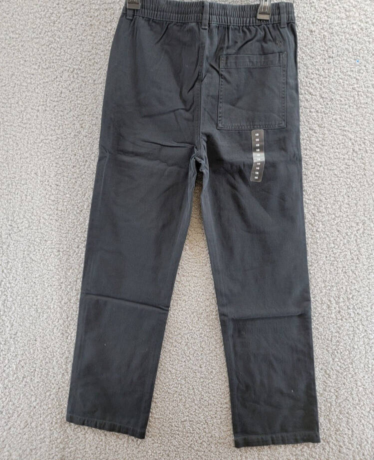 Polo Ralph Lauren Chino Drawstring Pants Big Boys 16 Polo Black Button Closure