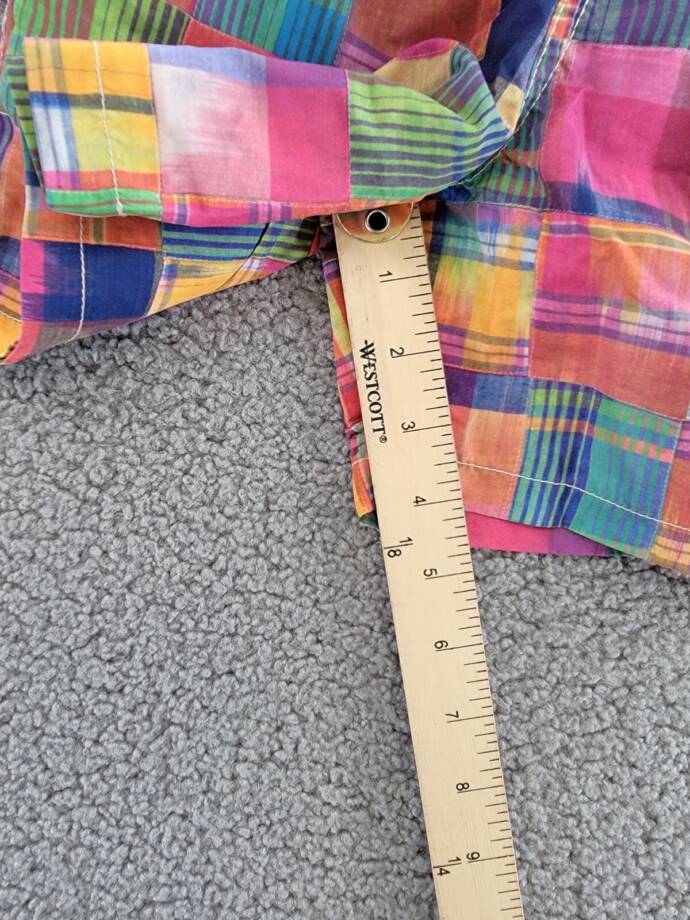 Polo Ralph Lauren Traveler Ikat Patchwork Swim Trunks Boys 7 Multi Elastic Waist