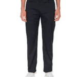 Society of Threads Regular Fit Solid 5-Pocket Pants Men's 36 Black +