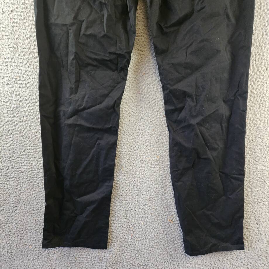 Society of Threads Regular Fit Solid 5-Pocket Pants Men's 36 Black +