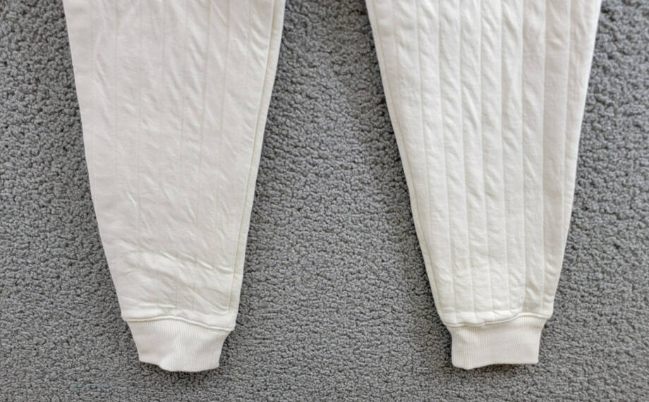 Polo Ralph Lauren Quilted Jogger Pant Big Girls L (12-14) Antique Cream Pull On